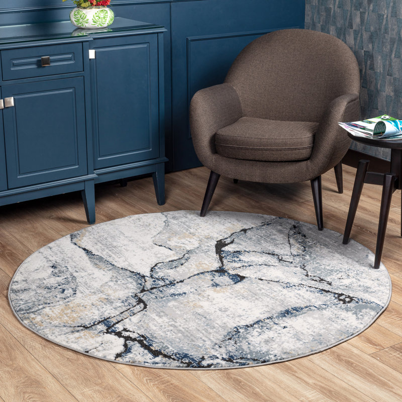 Palig Oriental Area Rug, Round 160 cm