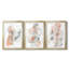 " Petal Drift I " 3 - Pieces Painting Print-69982911-69982912