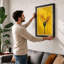 Golden Bloom Botanical - Framed Print-1472150946-1472150957