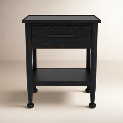 Billie 1-Drawer Oak Nightstand