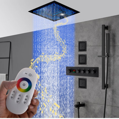 Thermostatic All-In-One Kit with Rough in-Valve
