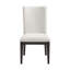 Chaise de salle à manger rembourrée Eilon Boucle (ensemble de 2)