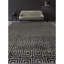 Tapis gris anthracite de haute qualité noué à la main Windsom