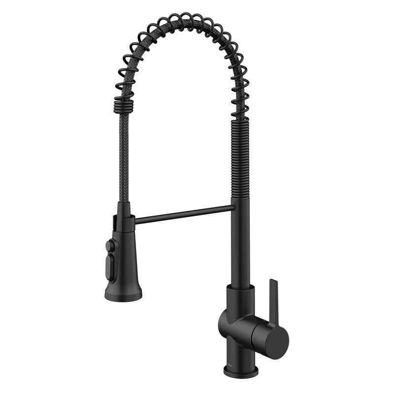 KRAUS Britt 2-in-1 Commercial Style Pull Down Single Handle Water Filter Faucet for Reverse Osmosis or Water Filtration System