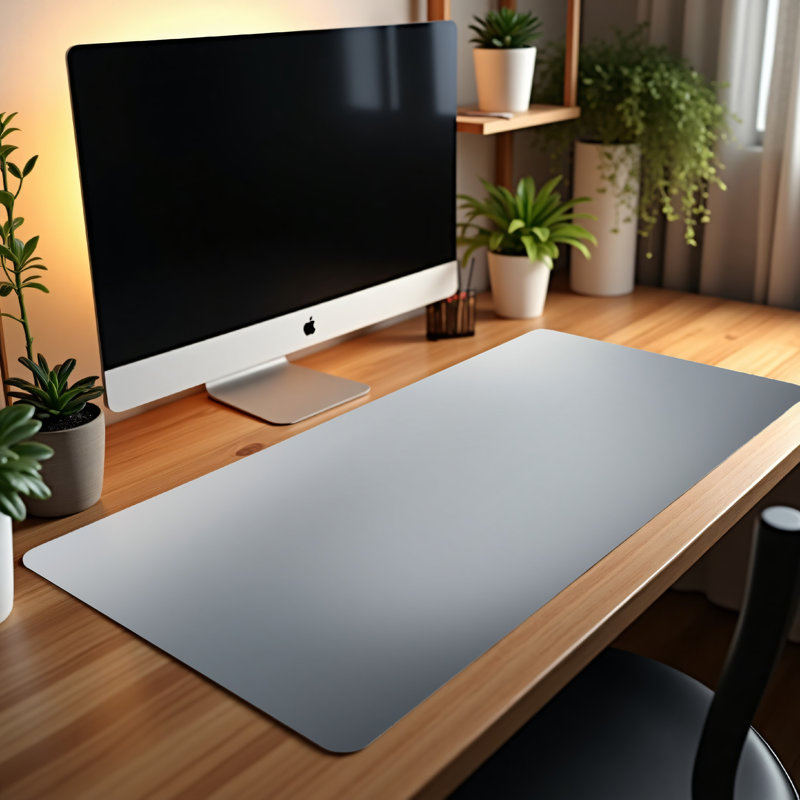 Polyester Desk Pad, 23.6x13.8