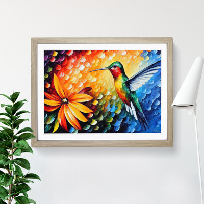 Hummingbird Vol.2 Abstract - Single Picture Frame Print