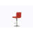 BAR STOOL In Red, Chrome