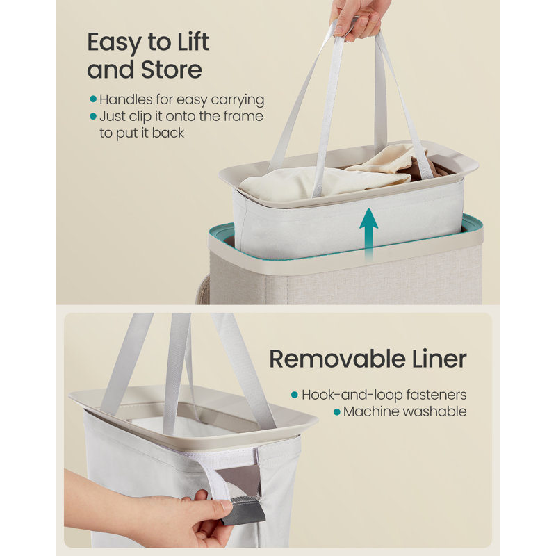 Laundry Basket with Handles