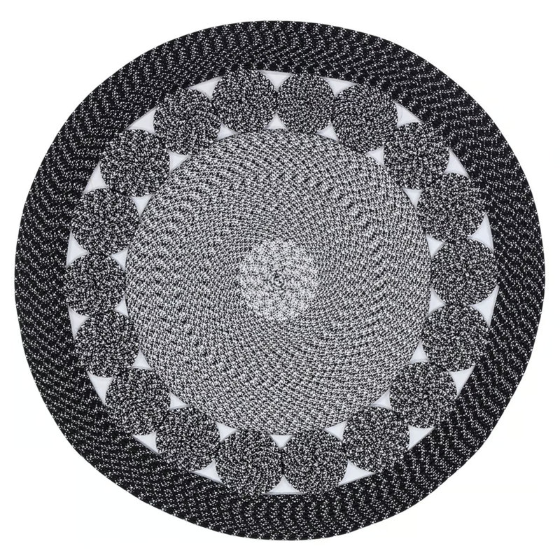 Tapis rond Seairra, Rond 6 pi 7 po