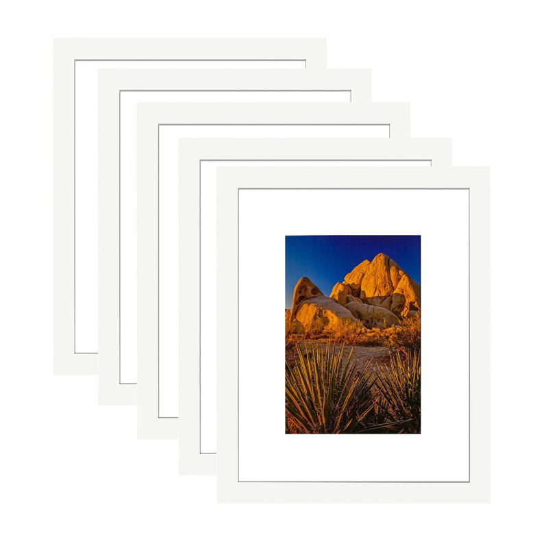 8''x10'' PVC Photo frame, White