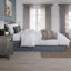 Lit plateforme en bois massif avec pied de lit et gigogne Elliana-1741955602-1741955606