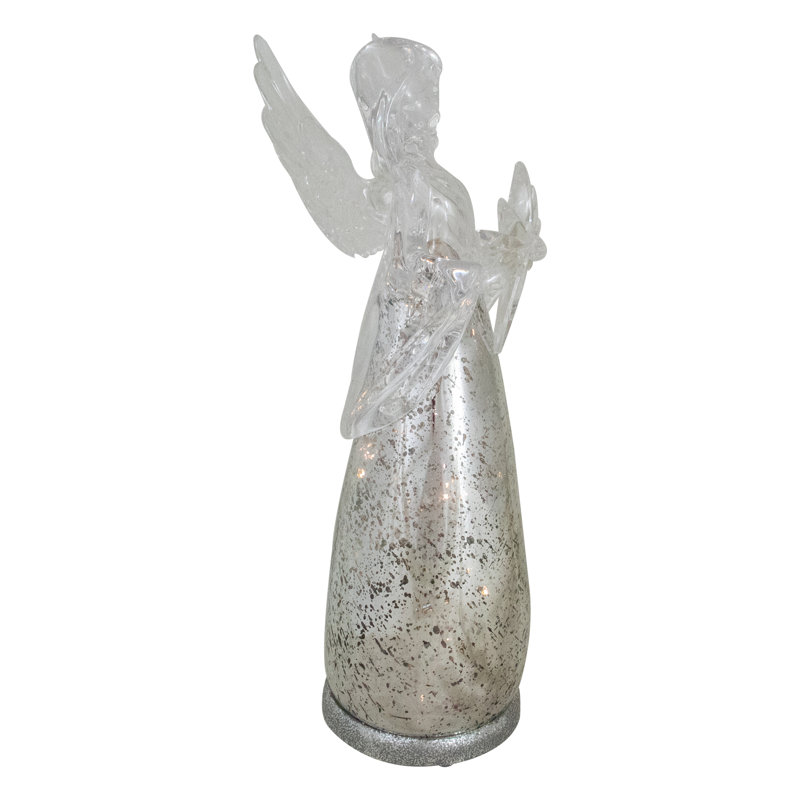 Figurine de table 13 "ange lumineux tenant une étoile de Noël