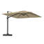 Parasol carré 11 pi en porte-à-faux beige-1592355483