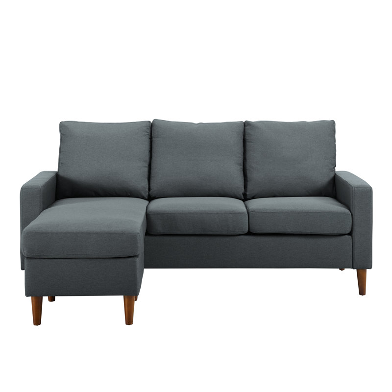 Canapé modulaire réversible de 76 po Otho, Anthracite