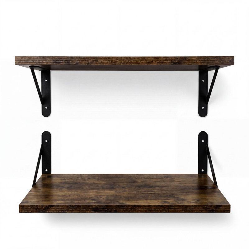 Chipboard,Metal Floating Shelf