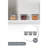 Durable Storage Box Set (3 Pieces), Anthracite Color, 3.9 x 3.9 x 3.7 inches | 100% BPA Free Plastic, 18.6 fl oz Capacity | Dishwasher Safe, Ideal for Organizing Home & Office Spaces, Stackable Design