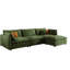 Canapé modulaire en L 113,77 po Comfy-697196032