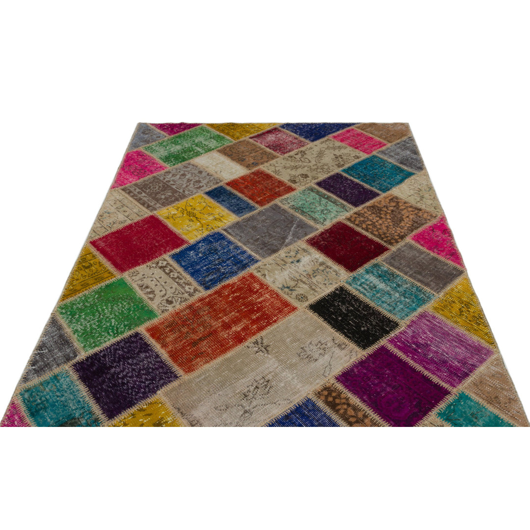 Square Aadhithya Hand Knotted Area Rug
