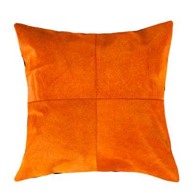 Torino Leather Throw Pillow