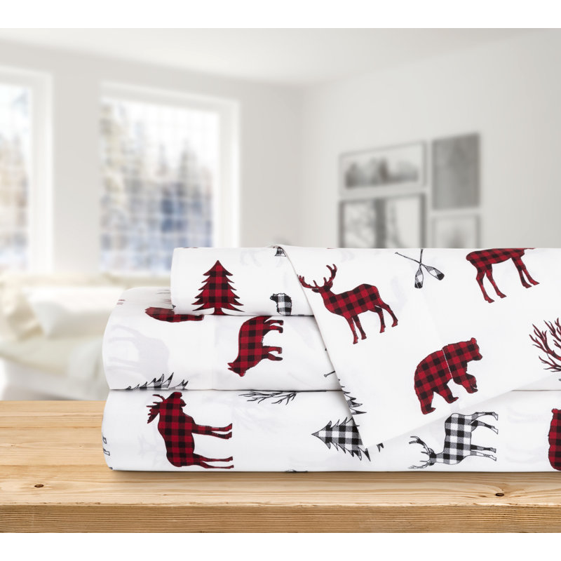 Safdie Luxury Home Microfiber Sheet Set, King Sheet Set + Fitted Sheet + 2 Pillowcases