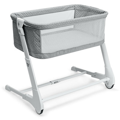 Glasser Bedside Crib with Mattress