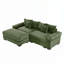 Canapé modulaire surdimensionné en L surdimensionné en tissu velours côtelé-369964137-369964132-398724717