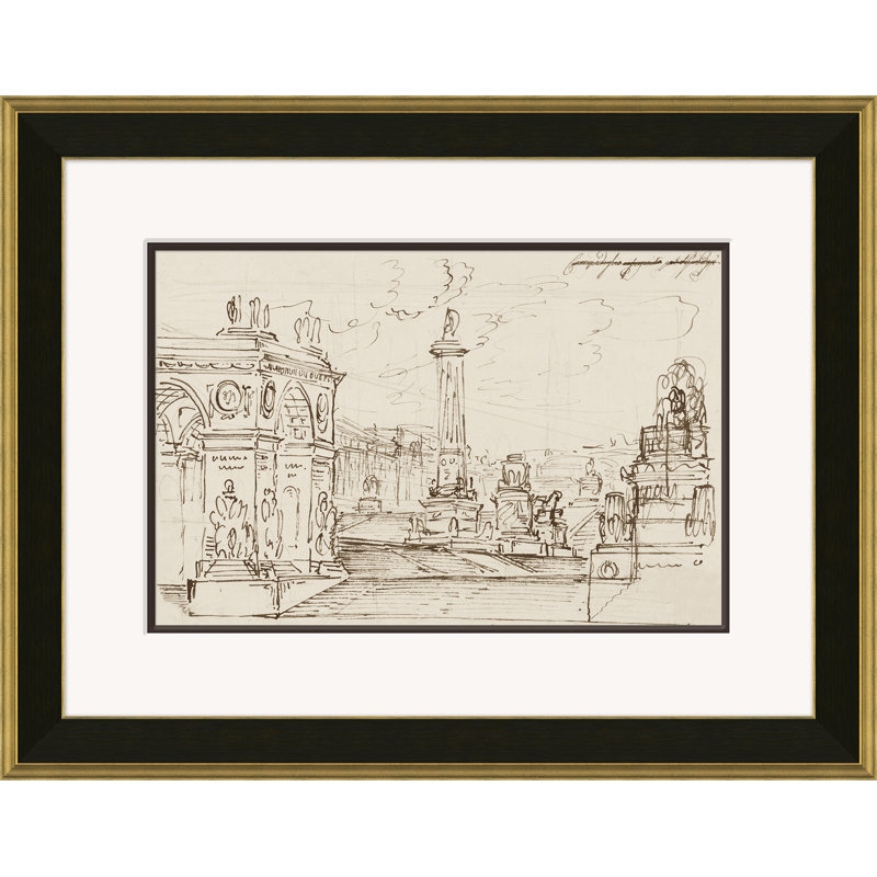 Sketch For Stage Design III Print by David Phoenix