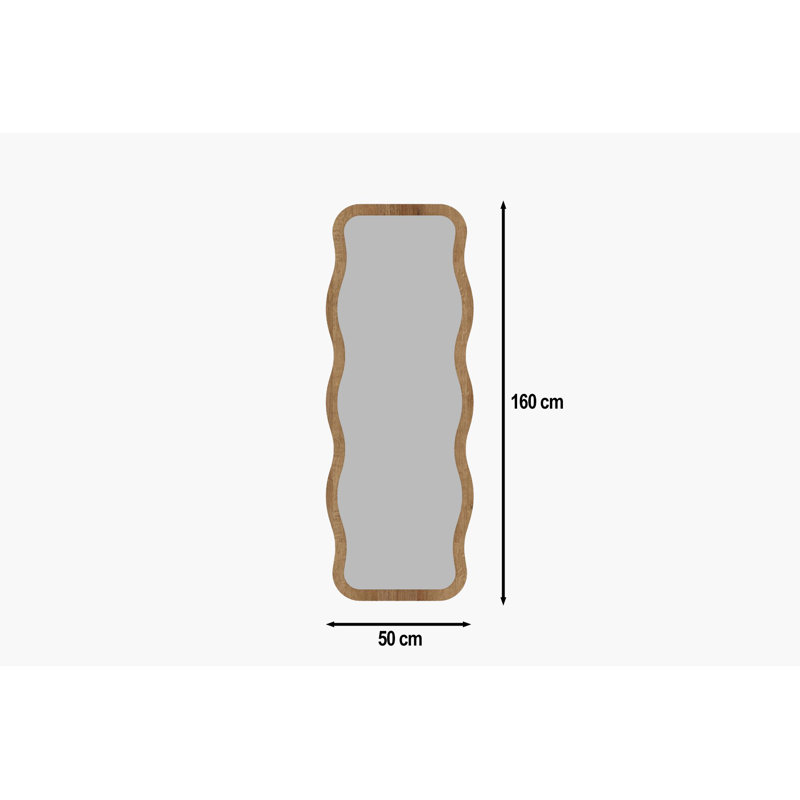 Ales Mirror, Beige