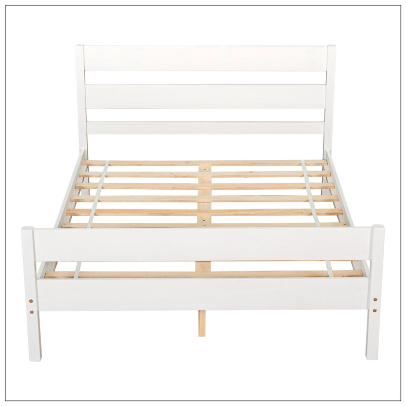 Lit pour chambre à coucher, Blanc