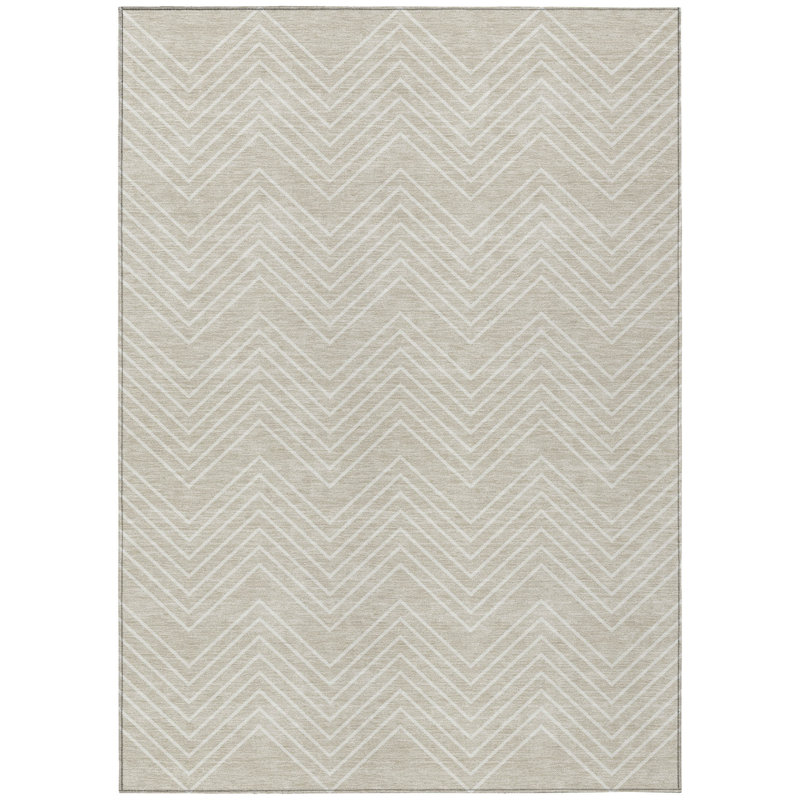 Machine Washable Indoor/Outdoor Chantille ACN2390 Geometric Rug, Rectangle 2'6" x 3'10"