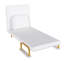 Fauteuil convertible 3-en-1 pliant pour canapé-lit - Dossier réglable à 5 positions avec coussin, canapé-lit peu encombrant pour le salon, la chambre à coucher et le bureau-368636244-368636248