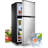 3.5Cu.Ft Compact Refrigerator Mini Fridge With Freezer-116276634