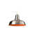 Brushed Steel / Orange selected