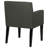 Asfiya Upholstered Dining Arm Chair Grey