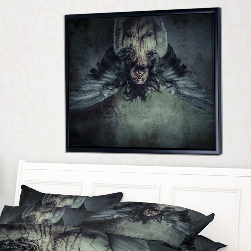 «Fallen Angel of Mort», impression sur toile encadrée, H 12 po x l 20 po x P 1 po