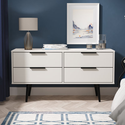 Turah 115cm W 4 - Drawer Chest of Drawers