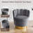 Lacrescenta Upholstered Swivel Barrel Chair-431633505