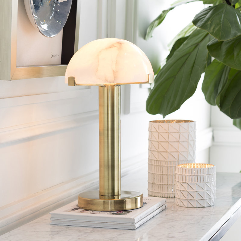 Ursula Modern Pillow Cover5" Table Lamp