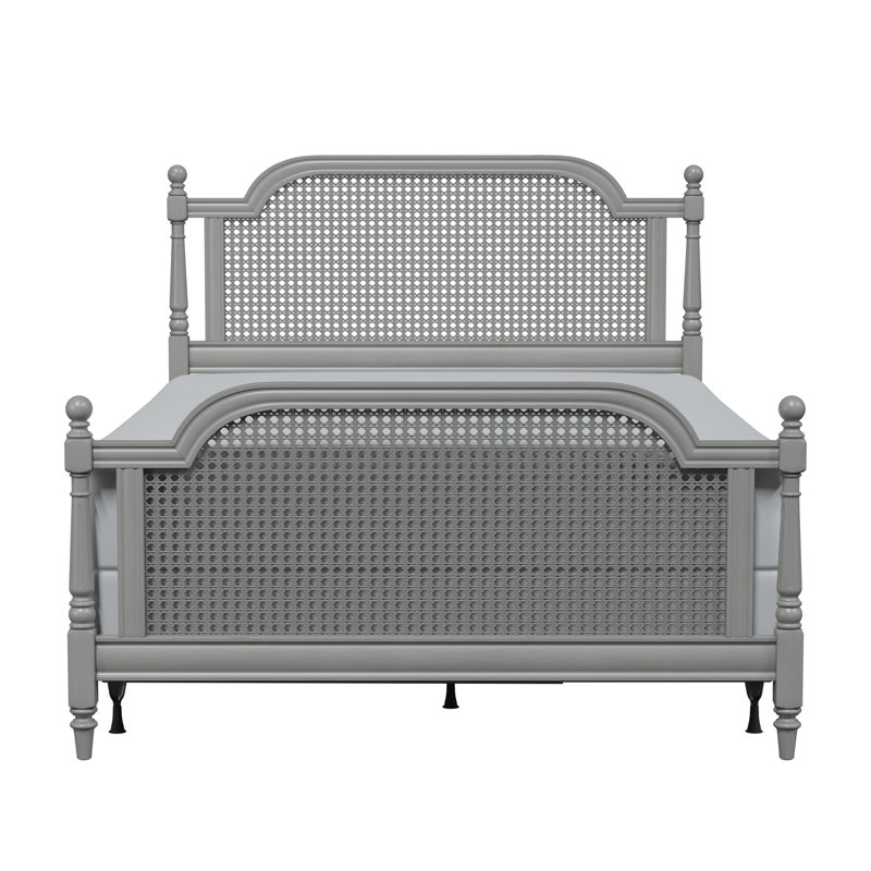 Lit standard Les deux, Grand, Gris