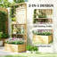 Jardinière surélevée pour jardin, lit de jardin surélevé en bois, jardinière