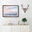 The London Skyline in the Summer in Abstract - Picture Frame Graphic Art Print on MDF-55737875-55737876