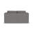 Lockheart 64 inch 3-Seat Modular Sofa Smoke Square Arm-126757800