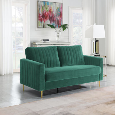 Manistee 2 Seater Velvet Sofa