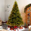 Green Lighted Artificial Christmas Tree-1754742210