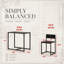 Steel Top Dining Set
