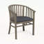 Charmant ensemble de chaises de salle à manger d'extérieur en bois, idéal pour les moments de détente sur la terrasse-1979301939