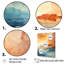 «Bold Sunset Coastal Horizon», reproduction sur toile-97087208-97087211