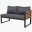 Ensemble de conservation pour patio 4 pièces avec coussin moelleux et tables basses-1562004838