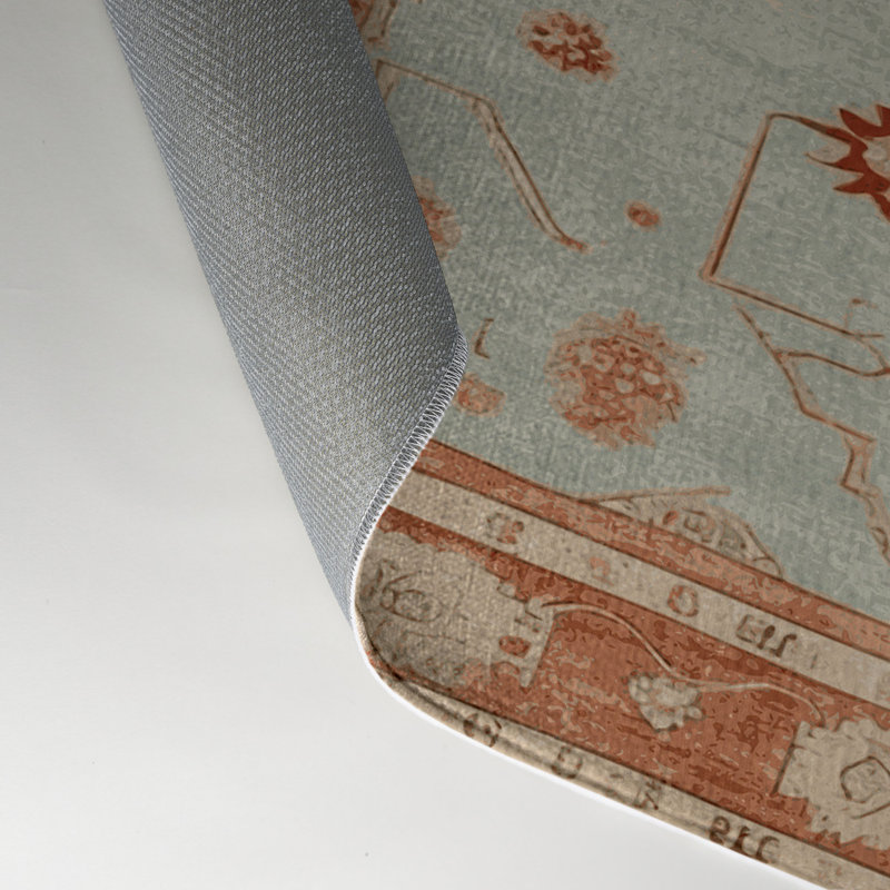 Tapis d'intérieur et d'extérieur surteint beige