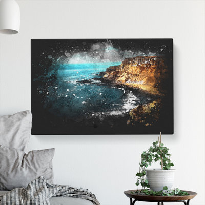 Giants Causeway Northern Ireland - Wrapped Canvas